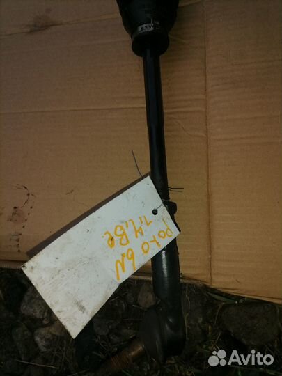 Рулевая рейка volkswagen polo 6N1422051-2002-09г