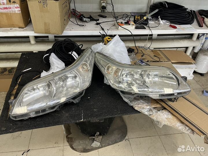 Фары Ситроен c4 2006