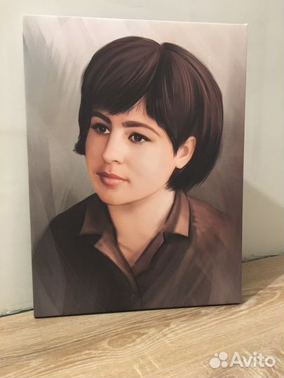 Портрет в стиле «Масляная живопись”