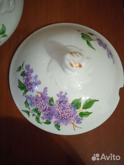Сервиз столовый Сирень Дулево СССР