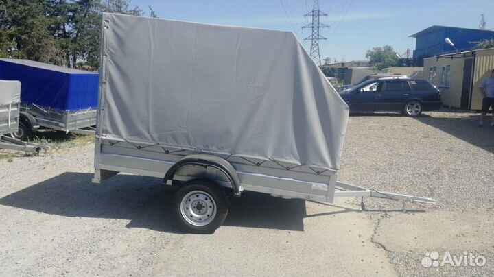 Прицеп Титан 2515 с высоким тентом