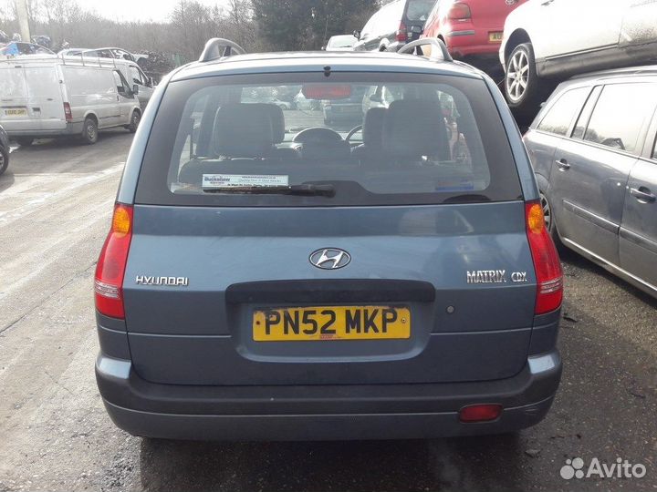 Разбор на запчасти Hyundai Matrix