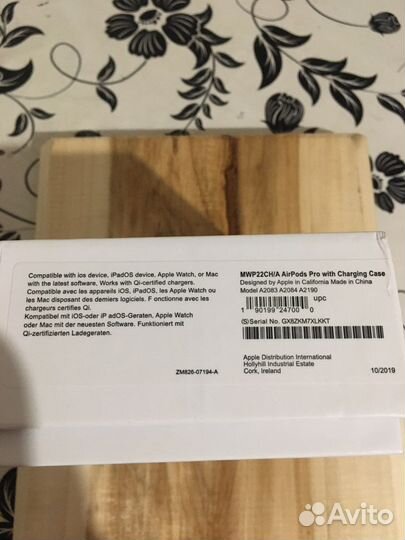 Наушники apple earpods pro