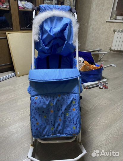 Коляска санки