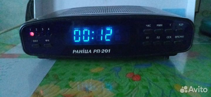 Электронные часы-радио,ranitsa RP-201,Ranitsa,СССР