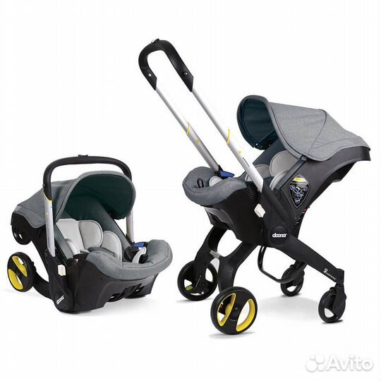 Прокат аренда Doona коляска-автокресло серая