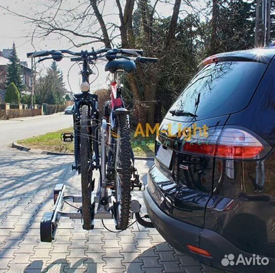 Багажник для велосипеда Amos Giro 2 на фаркоп, 45