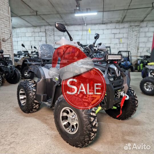 Квадроцикл Grizzly 200 Max Серый