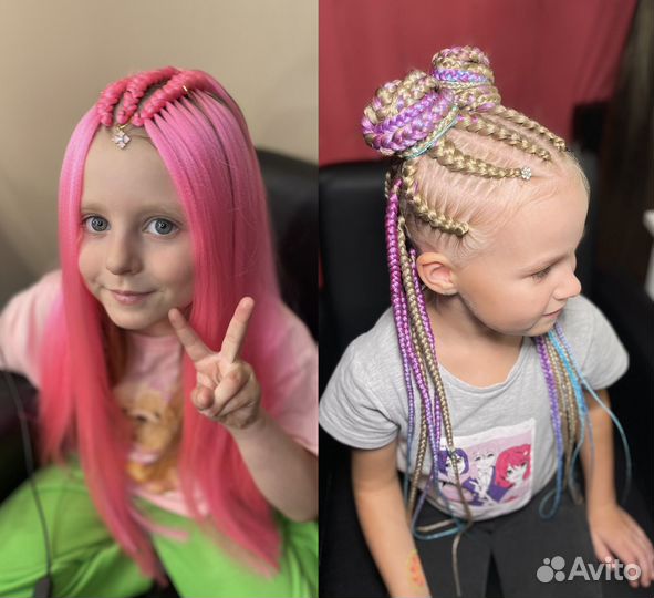 Косы с канекалоном/брейды/обучение/мастер на выезд