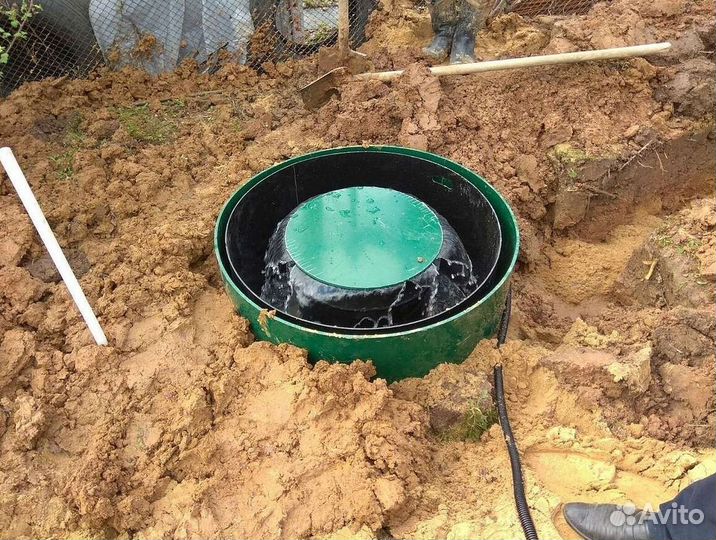 Септик для дома и дачи. Установка под ключ