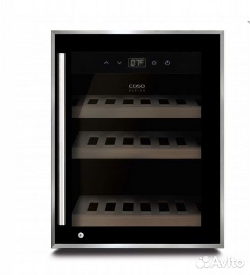 Винный шкаф-холодильник Caso Winesafe 12 black