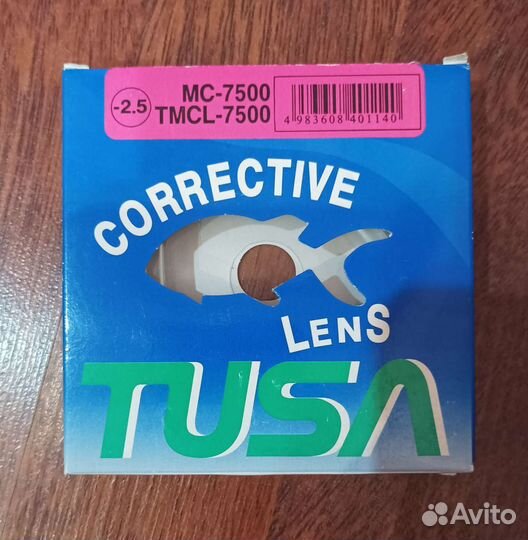 Линза Tusa MC-7500 минус 2.5 диоптрия