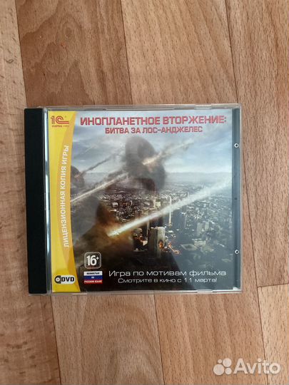 Компьютерные игры на диске 4 шт