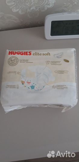 Памперсы huggies elite soft размер 0