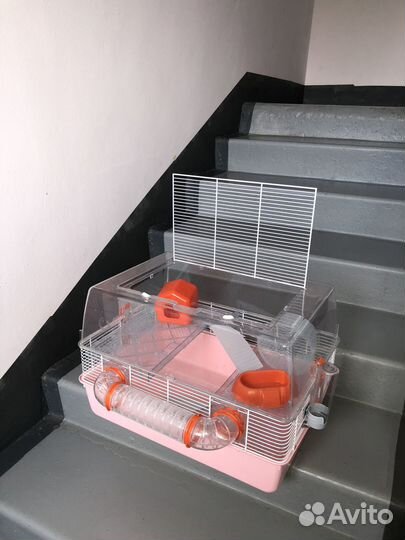 Клетка террариум для хомяков песчанок грызуна крыс