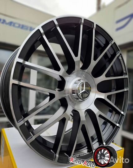 Разноширокие диски на Mercedes R20 5x112