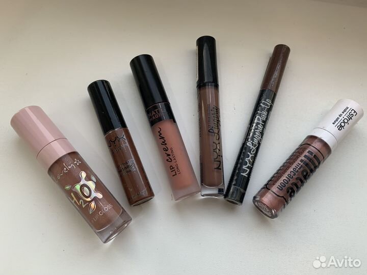 Набор для губ. марки Никс, Мейбеллин, Буржуа и др