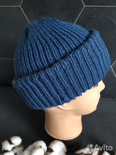 Шапка с отворотом