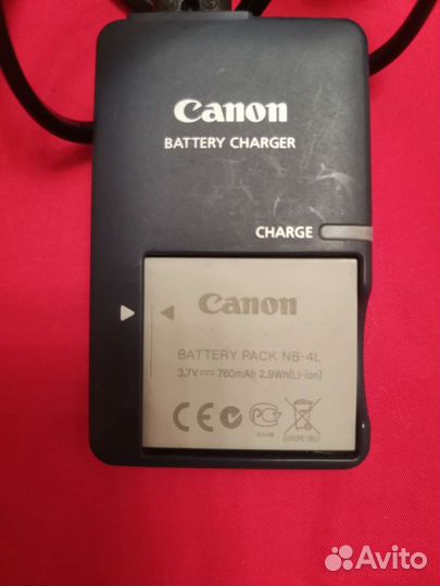 Зарядное с батарейкой Canon