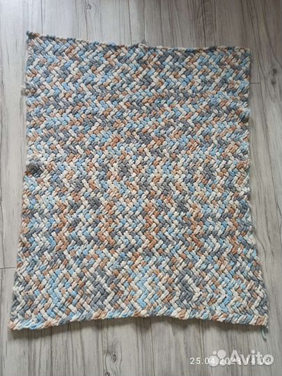 Плед из alize puffy