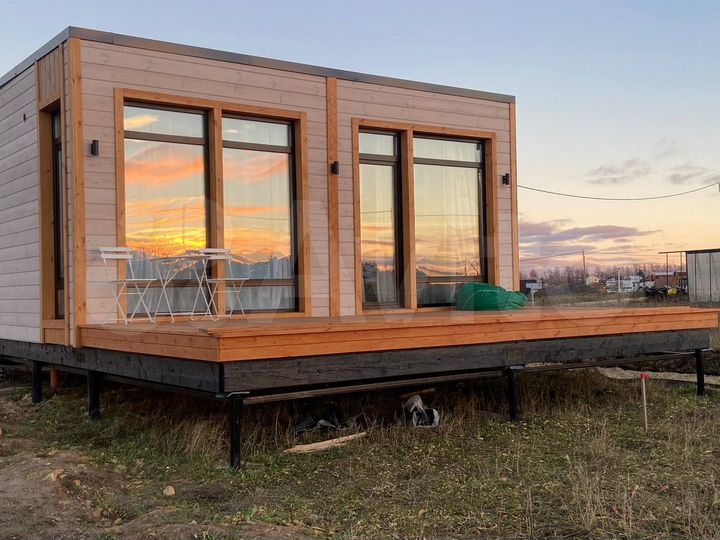 Дом 55 м² на участке 8 сот.