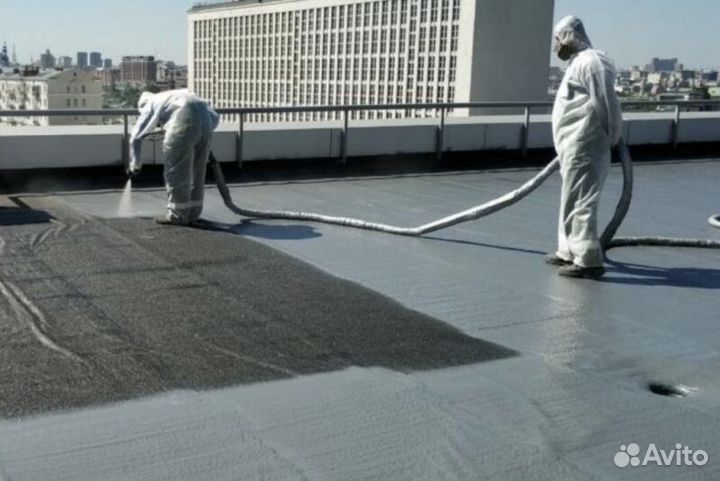 Полимочевина. Ремонт кровли
