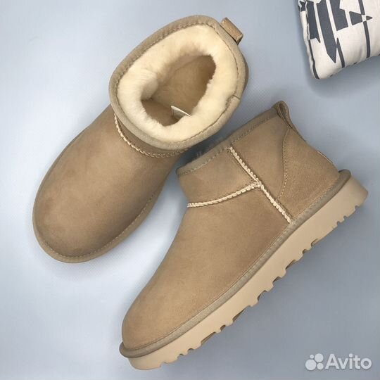 Угги Ugg Classic Ultra Mini Sand