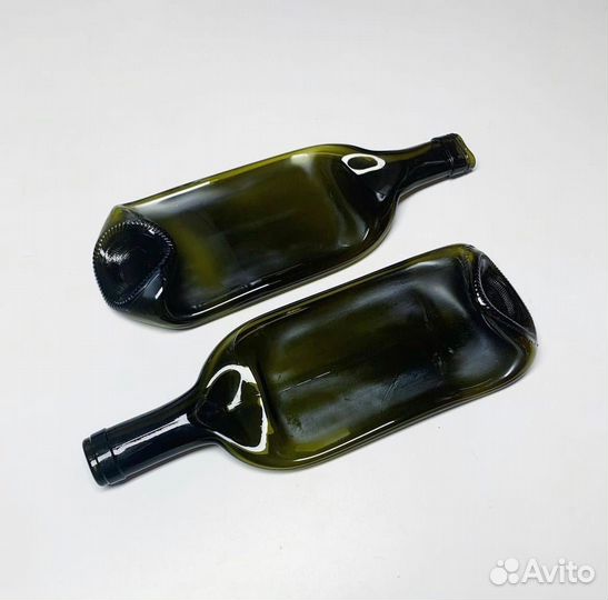 Тарелка из бутылки, винная