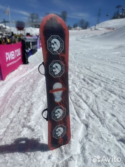 Сноуборд 153см capita ultrafear + крепления union
