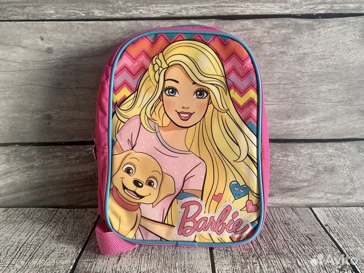 Детский рюкзак с Барби Barbie розовый