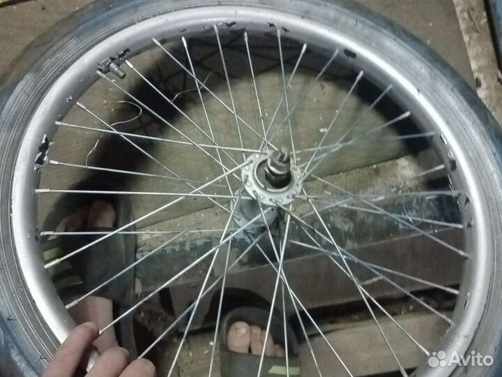 Переднее колесо на бмх 20