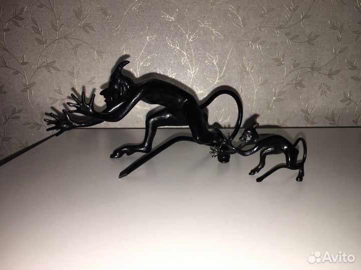 Статуэтка Черт (большой и малый ) Касли