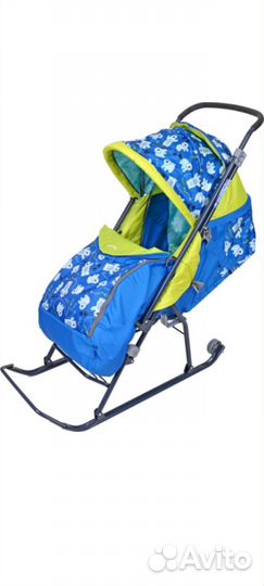 Детские санки коляска