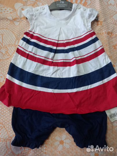 Платье mothercare 6-9 месяцев