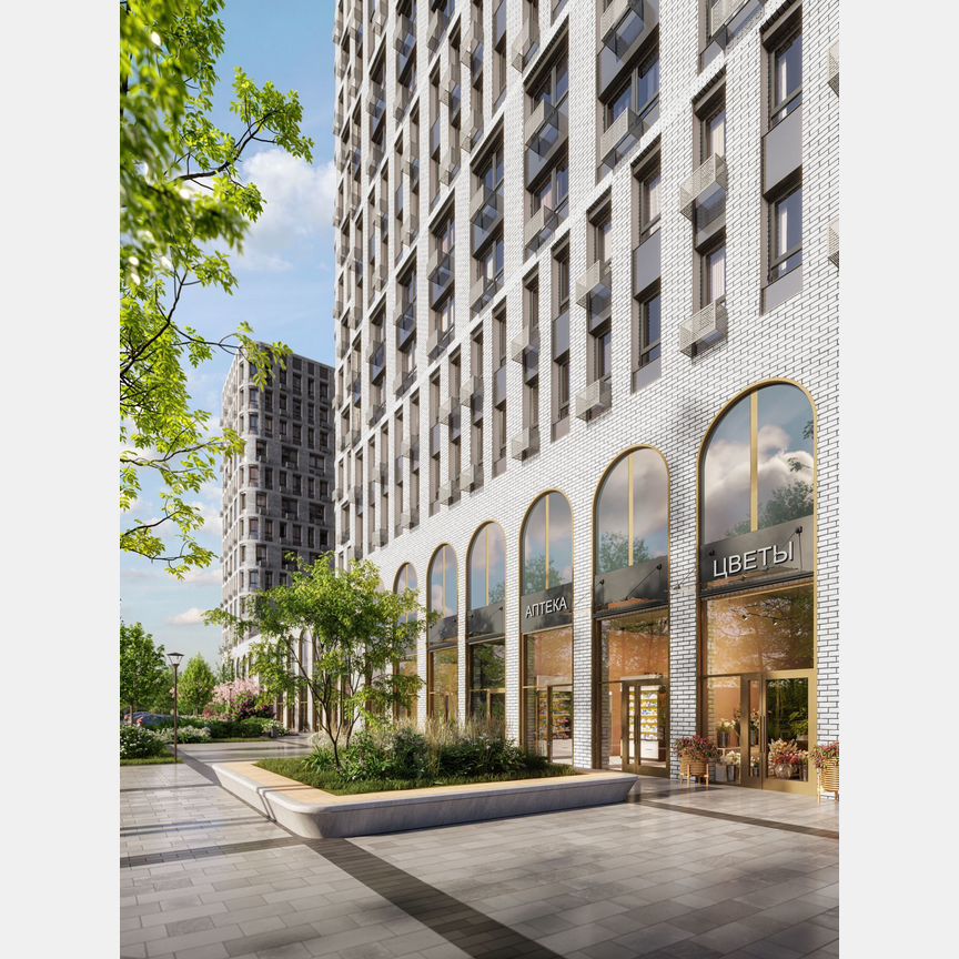 1-к. квартира, 35,8 м², 13/21 эт.