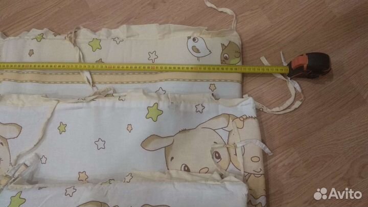 Бортики мягкие в детскую кроватку