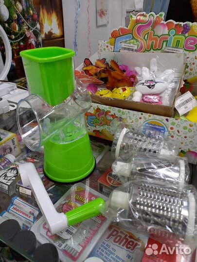 Овощерезка ручная механическая с насадками