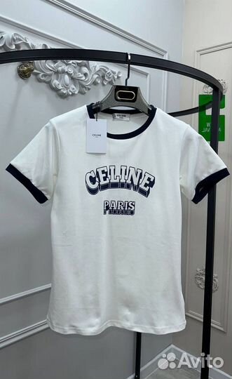 Футболка женская celine (New 2024) Лето