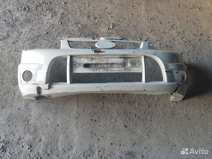 Передний бампер на калину sport