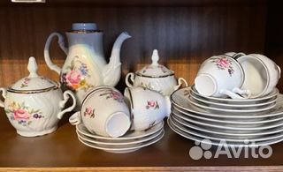 Чешский кофейный сервиз