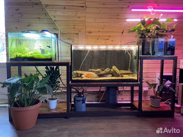 Аквариум с тумбой