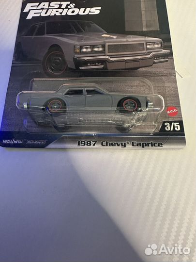 Hot wheels premium 87 chevy caprice