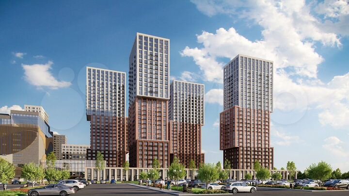 2-к. квартира, 53,5 м², 18/31 эт.
