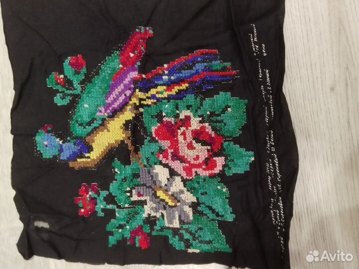 Вышивки на ткани СССР