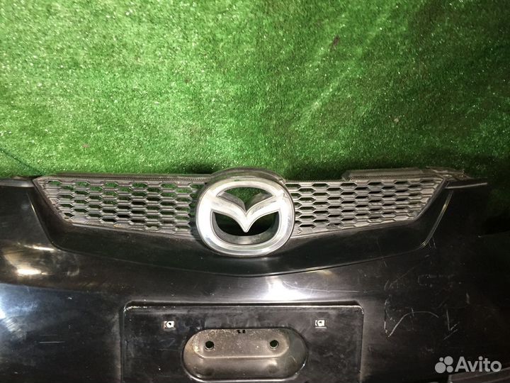 Бампер передний рест Mazda Demio DY3R DY3W Черный