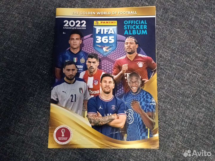 Альбом для наклеек panini 2022