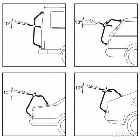 Аренда кронштейна для перевозки велосипедов в авто