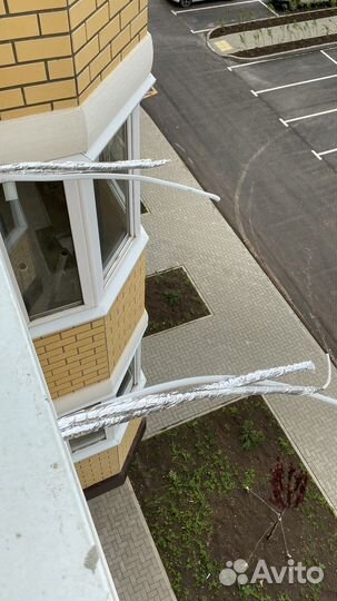 Установка сплит систем. Закладка трасс