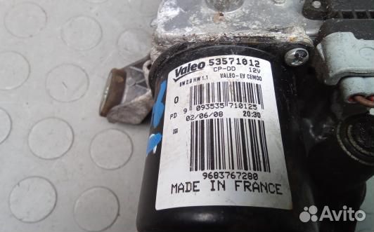 Механизм стеклоочистителя citroen C5 2 (7OK12JR01)