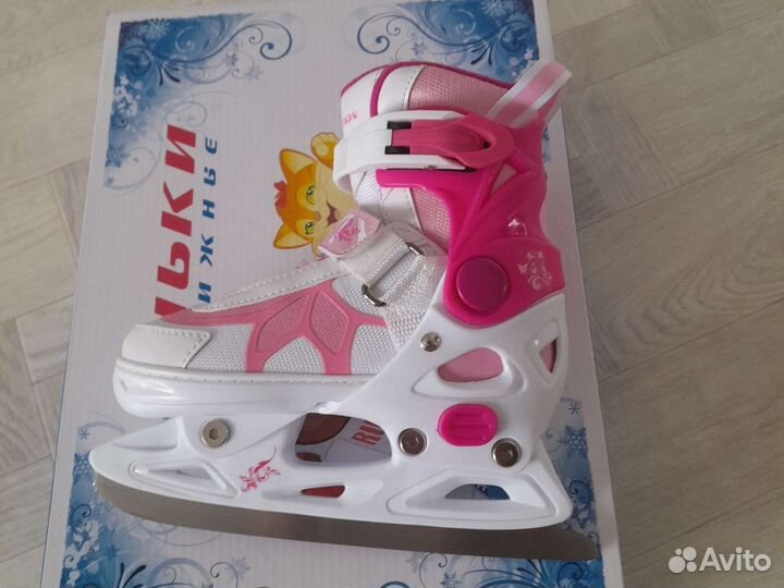 Коньки раздвижные Rush Action р.29-32